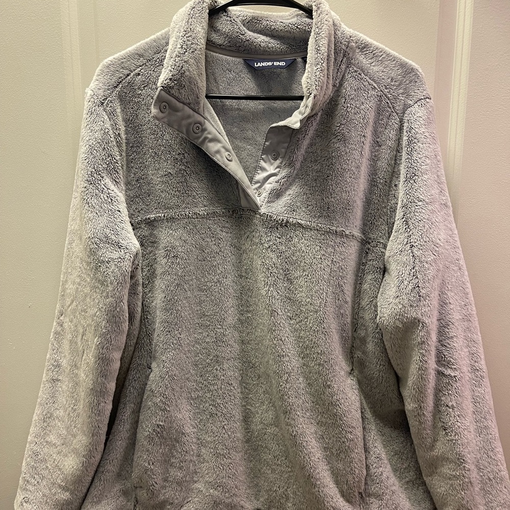 Lands End Softest Fleece Pullover